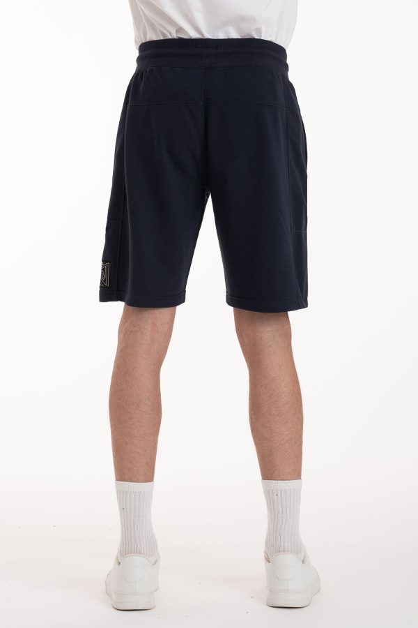 MAGNETIC NORTH MEN'S ATHLETIC LSF SHORTS (22019-NAVY BLUE)