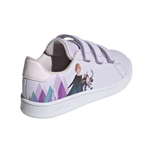 Adidas Sneakers with Scratch Purple Girl