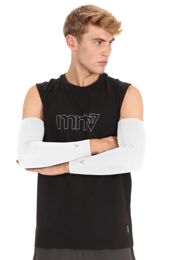 MAGNETIC NORTH Μανίκια Compression Arm Sleeves (50008-WHITE)