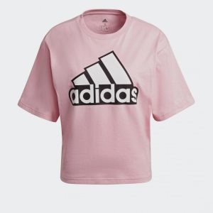 Adidas Essentials Γυναικείο T-shirt  Crop (HC9184)