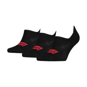 Levi’s Αθλητικές Κάλτσες Footie High Rise Batwing Logo 3 Pack (100003129-006)