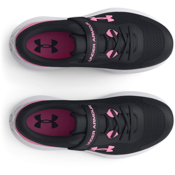 Girls' Pre-School UA Surge 3 AC Running Shoes (3025014-001)